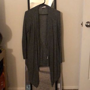 VINCE LINEN CARDIGAN